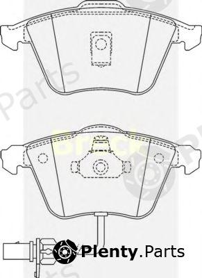  BRECK part 237620070110 Brake Pad Set, disc brake