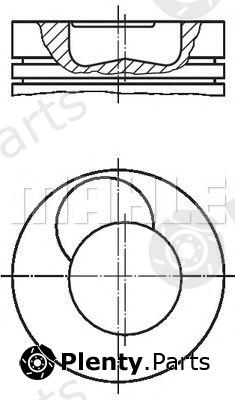  MAHLE ORIGINAL part 2096000 Replacement part