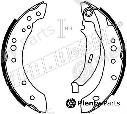  fri.tech. part 1088241 Brake Shoe Set