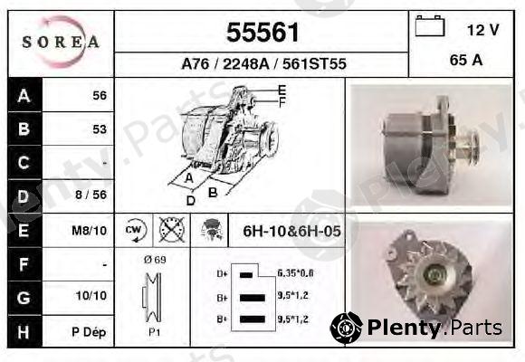  EAI part 55561 Alternator