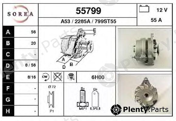  EAI part 55799 Alternator