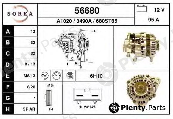  EAI part 56680 Alternator