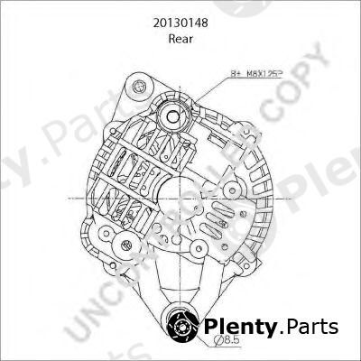  PRESTOLITE ELECTRIC part 20130148 Alternator