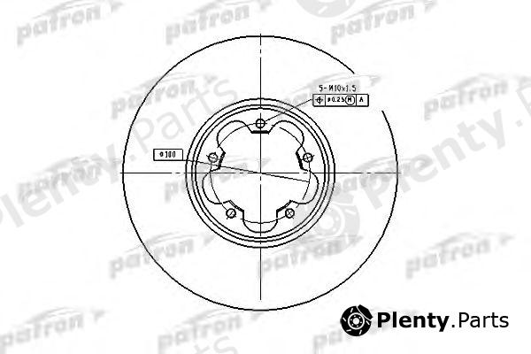  PATRON part PBD4216 Brake Disc