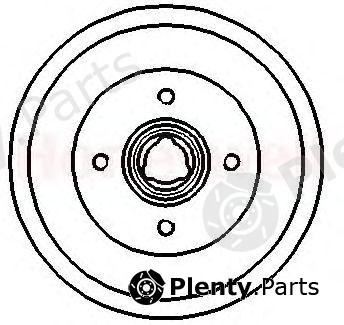  JURID part 329126J Brake Drum