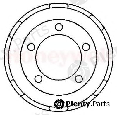  JURID part 329258J Brake Drum