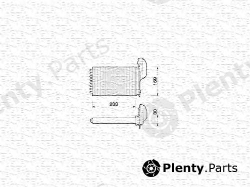  MAGNETI MARELLI part 350218203000 Heat Exchanger, interior heating