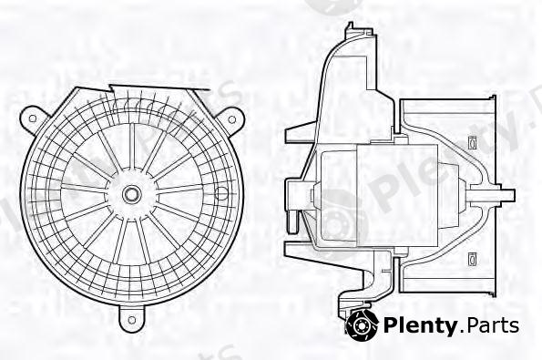  MAGNETI MARELLI part 069412712010 Interior Blower