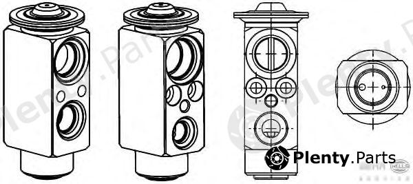  BEHR part 8UW351234-431 (8UW351234431) Expansion Valve, air conditioning