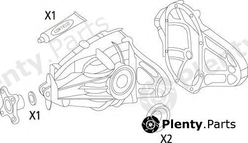  CORTECO part 19535935 Gasket Set, differential