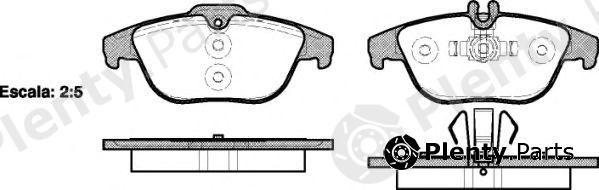  ROADHOUSE part 21305.00 (2130500) Brake Pad Set, disc brake