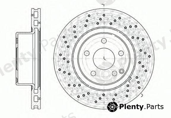  ROADHOUSE part 6817.10 (681710) Brake Disc