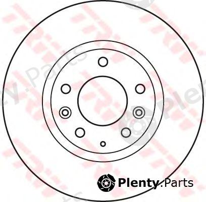  TRW part DF4958S Brake Disc