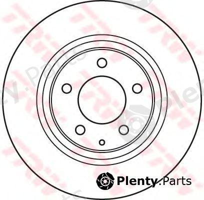  TRW part DF4967 Brake Disc