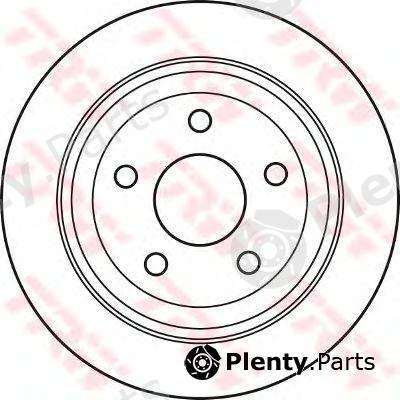 TRW part DF6027 Brake Disc