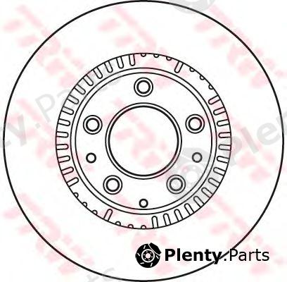  TRW part DF6068 Brake Disc