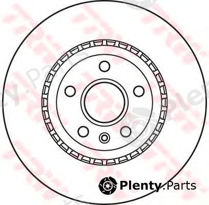  TRW part DF6113S Brake Disc
