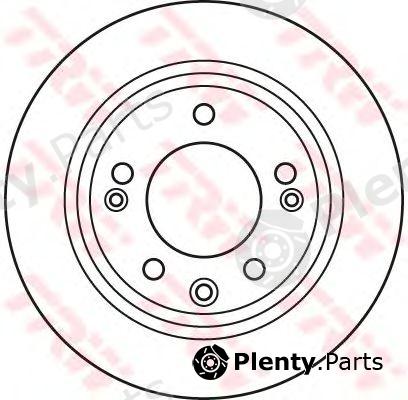  TRW part DF6123 Brake Disc