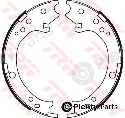  TRW part GS8779 Brake Shoe Set, parking brake