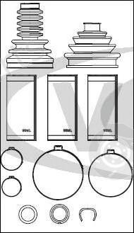  VAICO part V30-1517 (V301517) Bellow Set, drive shaft