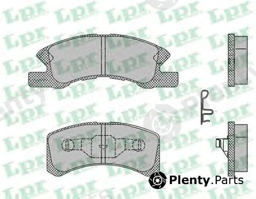  LPR part 05P1443 Brake Pad Set, disc brake