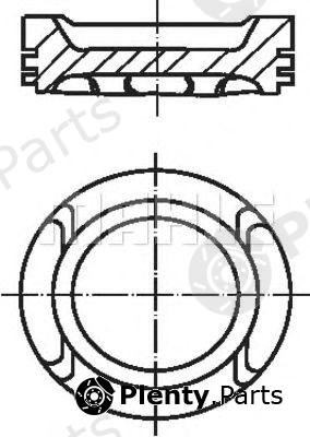  MAHLE ORIGINAL part 0306013 Piston