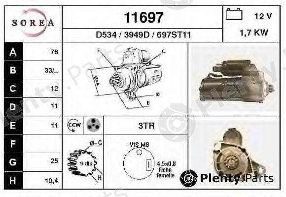  EAI part 11697 Starter