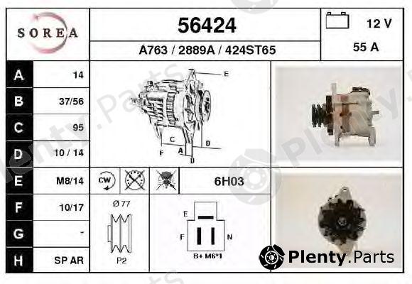  EAI part 56424 Alternator