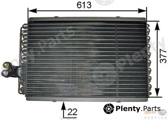  HELLA part 8FC351301-461 (8FC351301461) Condenser, air conditioning