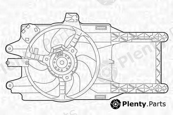  MAGNETI MARELLI part 069422028010 Fan, radiator