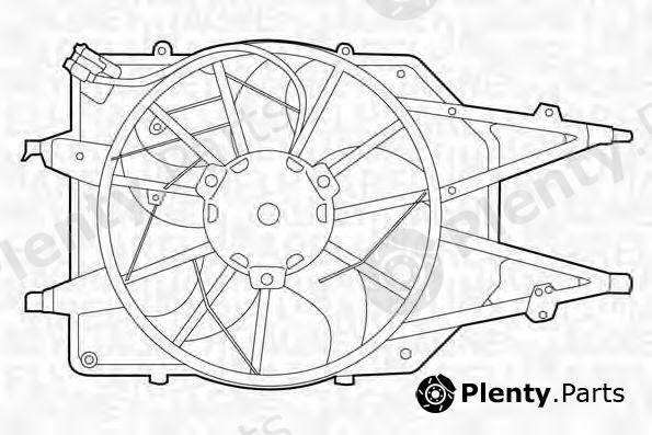  MAGNETI MARELLI part 069422311010 Fan, radiator