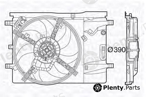  MAGNETI MARELLI part 069422578010 Fan, radiator