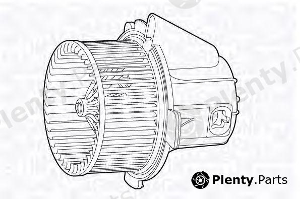  MAGNETI MARELLI part 069412669010 Interior Blower