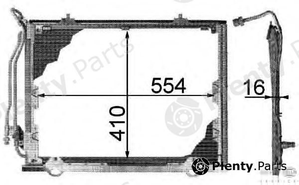  BEHR part 8FC351038454 Condenser, air conditioning