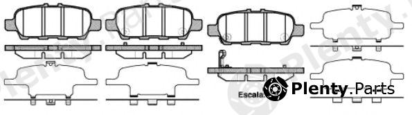  ROADHOUSE part 2876.41 (287641) Brake Pad Set, disc brake
