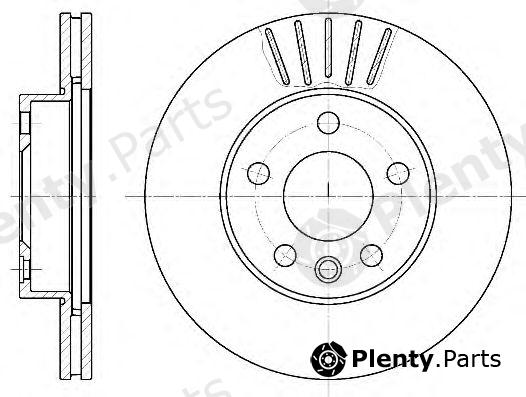  ROADHOUSE part 6551.10 (655110) Brake Disc