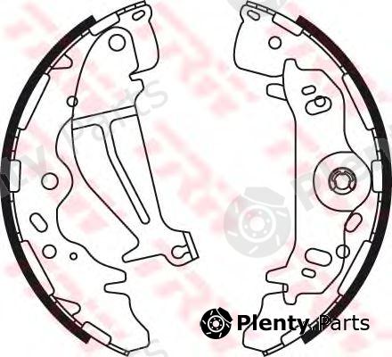  TRW part GS8774 Brake Shoe Set