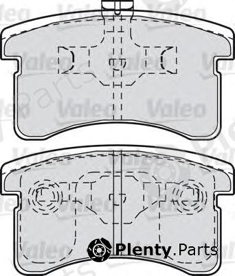  VALEO part 601024 Brake Pad Set, disc brake