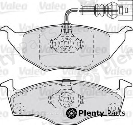  VALEO part 598734 Brake Pad Set, disc brake