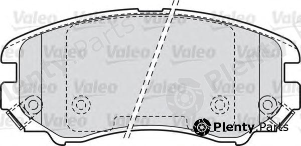  VALEO part 598744 Brake Pad Set, disc brake