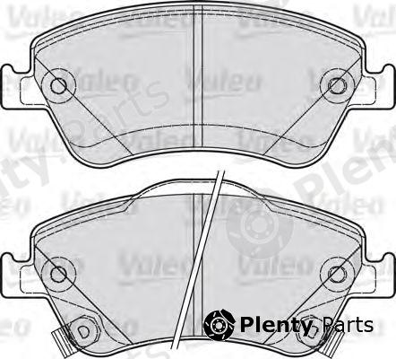  VALEO part 601040 Brake Pad Set, disc brake