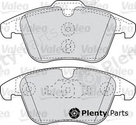  VALEO part 598879 Brake Pad Set, disc brake