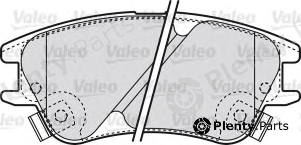  VALEO part 598708 Brake Pad Set, disc brake