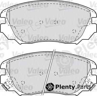  VALEO part 601047 Brake Pad Set, disc brake