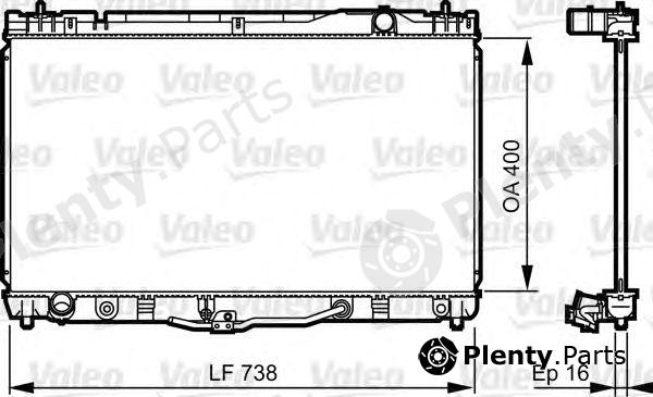  VALEO part 734492 Radiator, engine cooling