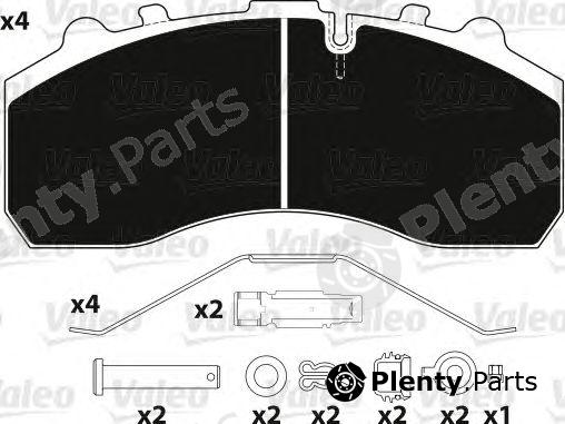  VALEO part 882200 Brake Pad Set, disc brake