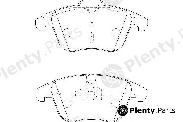  WAGNER part WBP24123A Brake Pad Set, disc brake