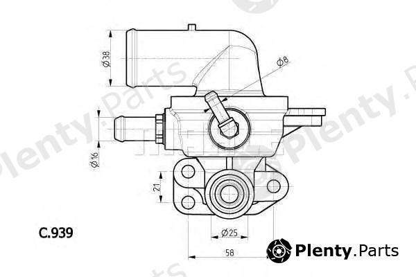  BEHR THERMOT-TRONIK part TI13388D Thermostat, coolant