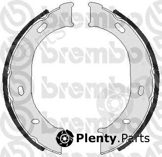  BREMBO part S50511 Brake Shoe Set, parking brake