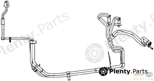  HELLA part 9GS351338-361 (9GS351338361) High-/Low Pressure Line, air conditioning